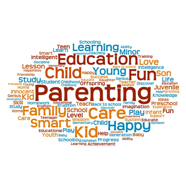 Education abstract word cloud — Stock Photo, Image