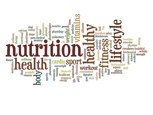 Health word cloud — Stock Photo, Image