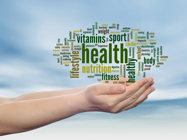 Health word cloud — Stock Photo, Image