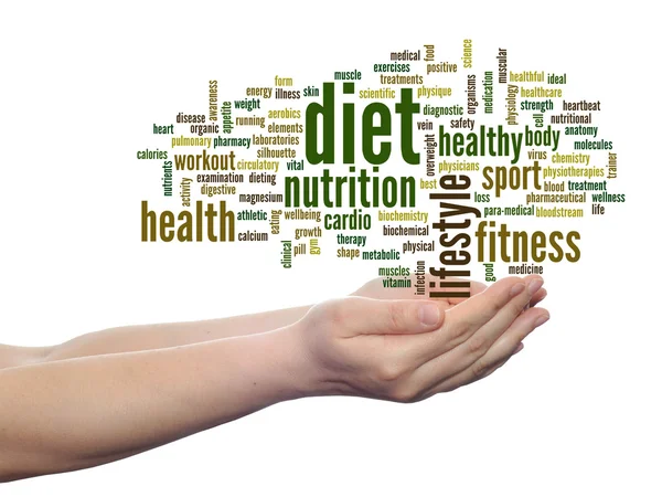 Health word cloud — Stock Photo, Image