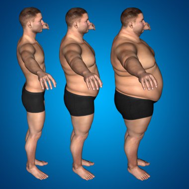 şişman kilolu vs ince adam 