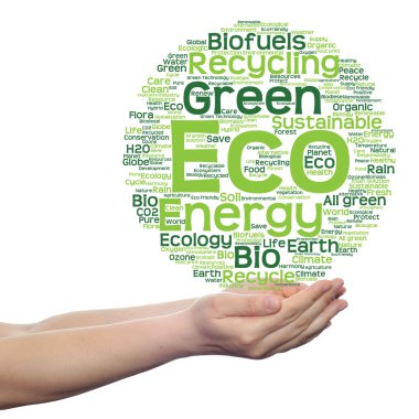 Ekoloji, koruma kelime bulutu
