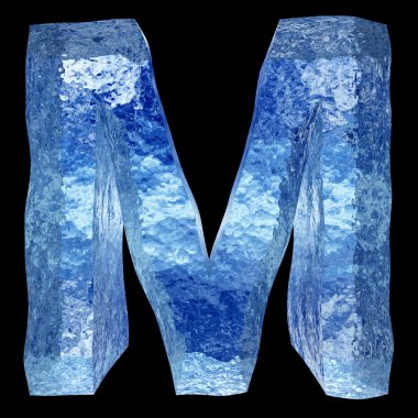 buz yazı tipi bölümü