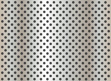 Metal paslanmaz çelik doku