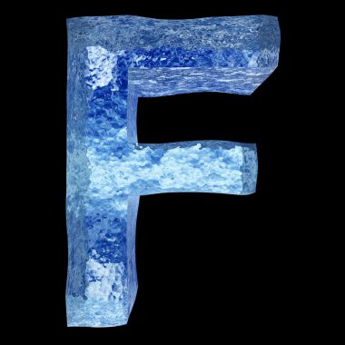 buz yazı tipi bölümü