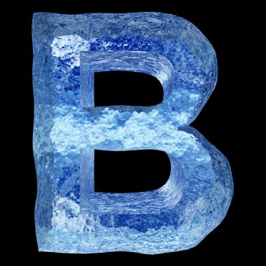 buz yazı tipi bölümü