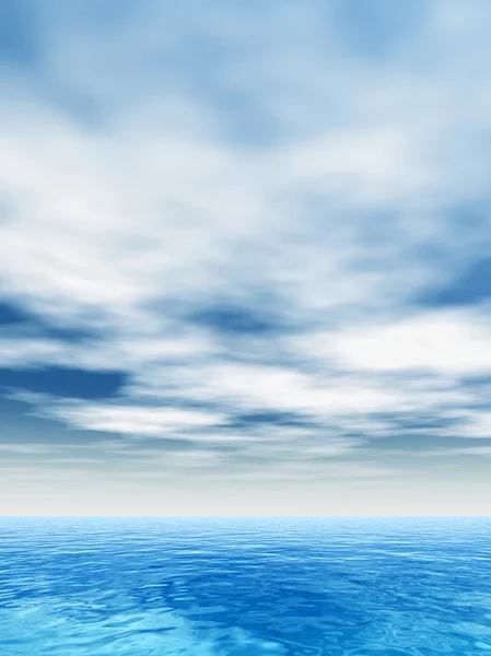 Fale wody oceanu — Zdjęcie stockowe