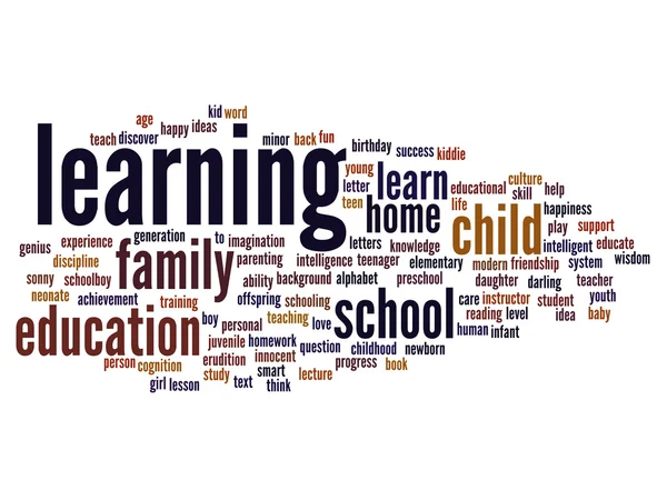 Onderwijs word cloud — Stockfoto