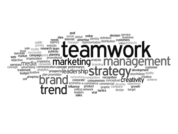 Abstract business word cloud — Stock Photo, Image