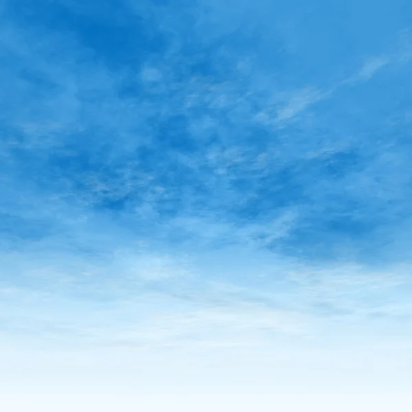 Céu com nuvens brancas — Fotografia de Stock