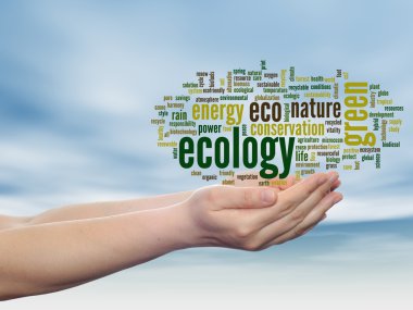  Ekoloji, koruma kelime bulutu metin