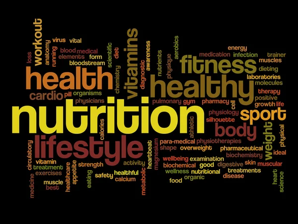 Health word cloud — Stock Photo, Image