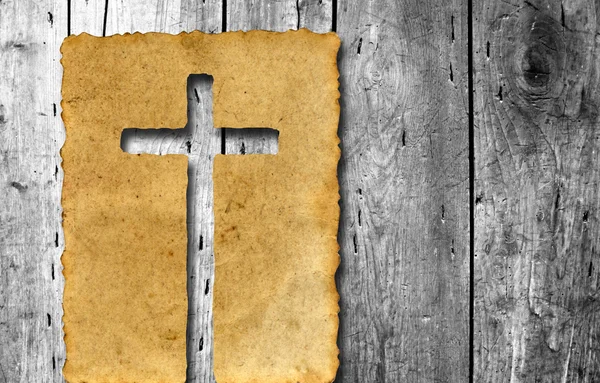Křesťanské náboženské kříž — Stock fotografie