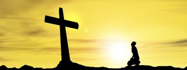 kavramsal siyah çapraz