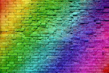 grafiti eski vintage eski tuğla duvar