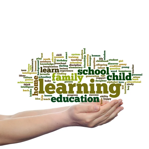 Educación Word Cloud —  Fotos de Stock