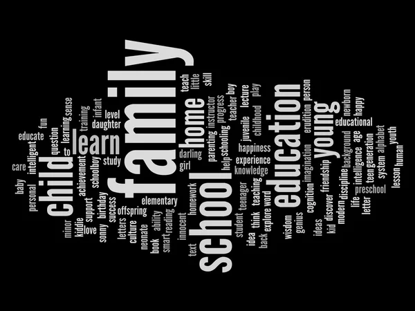 Utbildning word cloud — Stockfoto