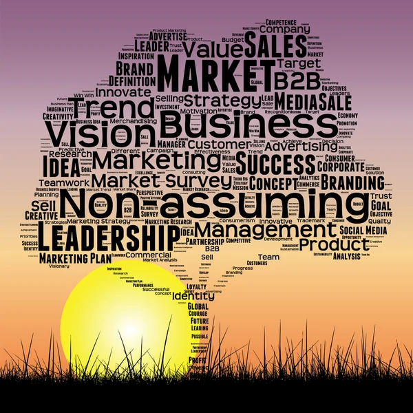 Media business word cloud — Stock Photo, Image