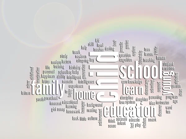 Éducation Word Cloud — Photo