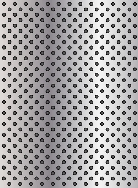 Stainless steel perforated pattern — Stock Photo, Image