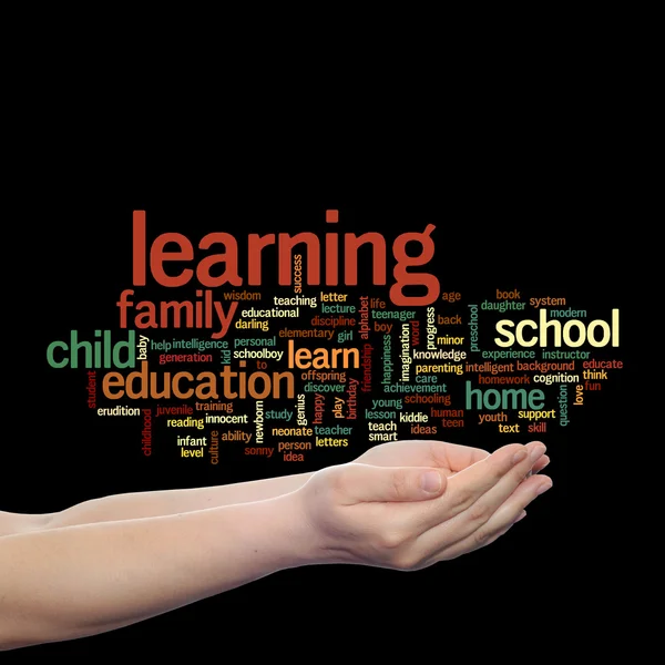 Educación Word Cloud —  Fotos de Stock