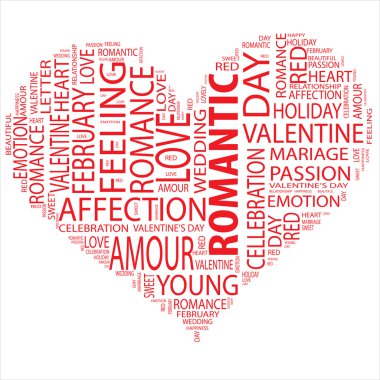 romantik wordcloud metin 