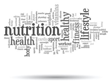 kavramsal arka sağlık kelime bulutu 