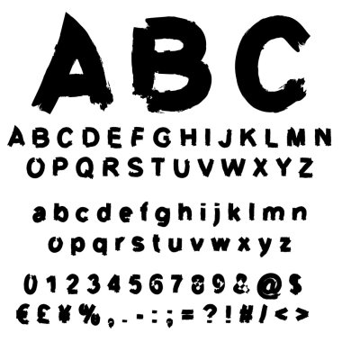 siyah el yazısı yazı