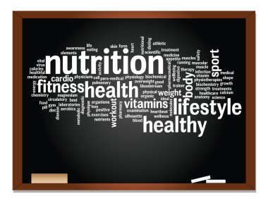 Sağlık kelime bulutu