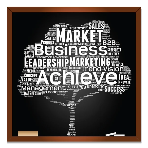 Marketing Business Word Cloud — Stockfoto