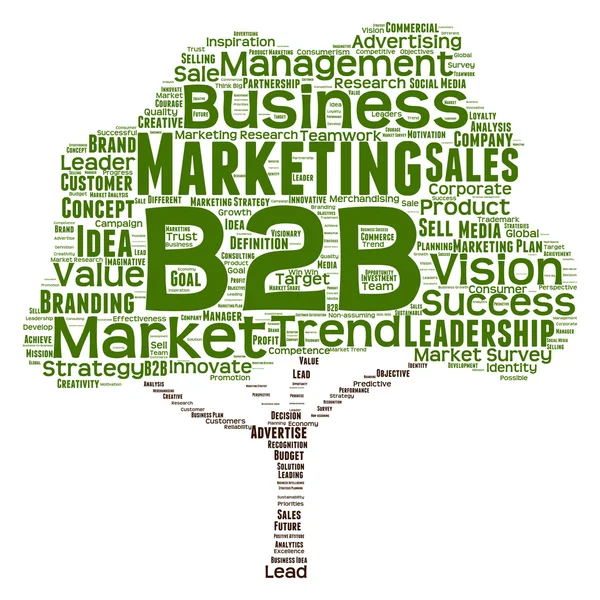 Business word cloud — Stockfoto