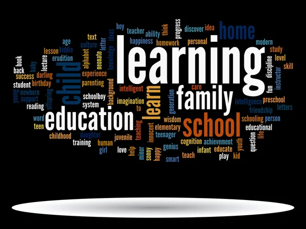 Educação Word Cloud — Fotografia de Stock