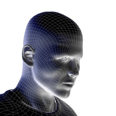 Tel kafes erkek baş