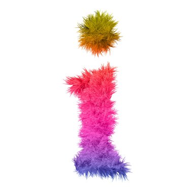  fur decorative font