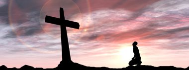 kavramsal siyah çapraz