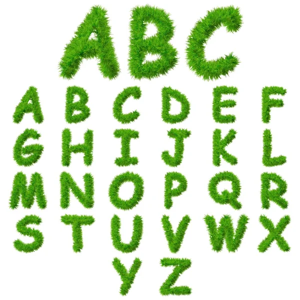 Ecology summer font — Stock Photo, Image