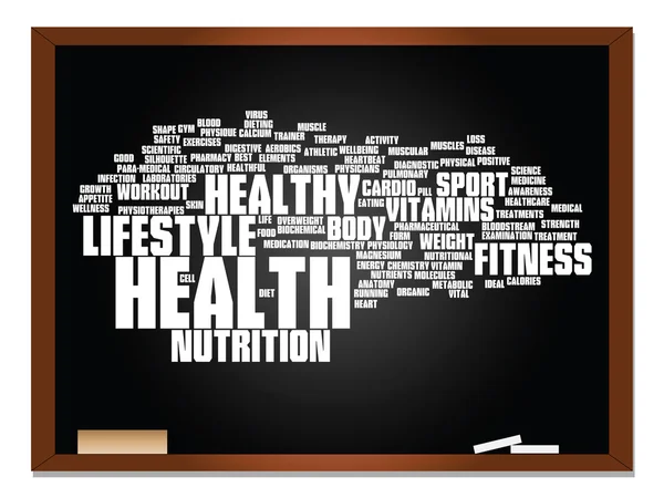 Health  word cloud — Stock Photo, Image