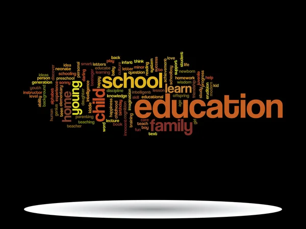 Onderwijs word cloud — Stockfoto