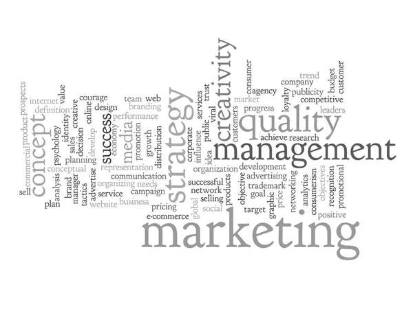 Business word cloud — Stock Photo, Image