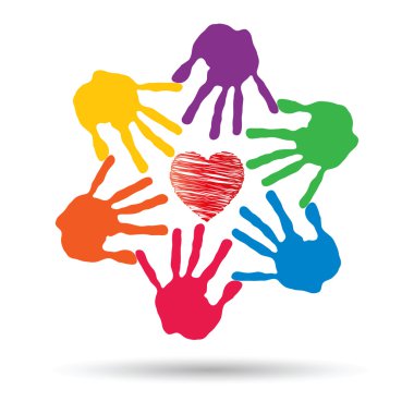 Kırmızı kalp sembolü 