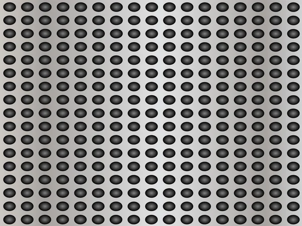 Aluminum perforated pattern — Stock Photo, Image