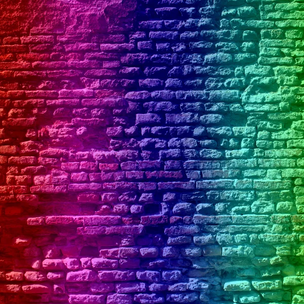 painted or graffiti  brick wall 