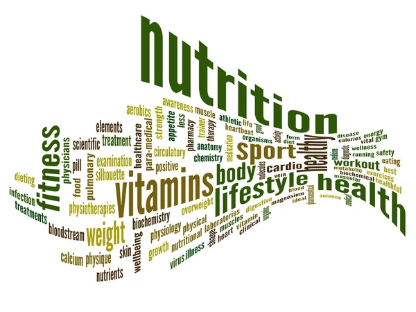 Health word cloud — Stock Photo, Image