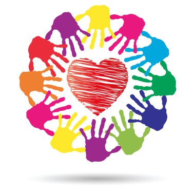 Kırmızı kalp sembolü 