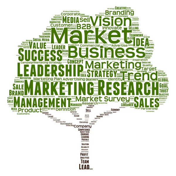 Business word cloud — Stockfoto