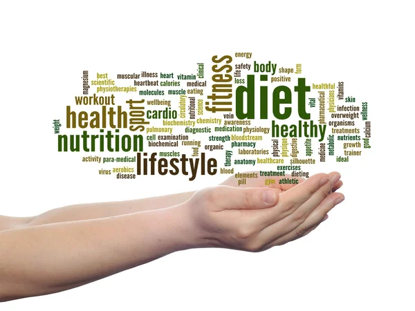 Health word cloud — Stock Photo, Image