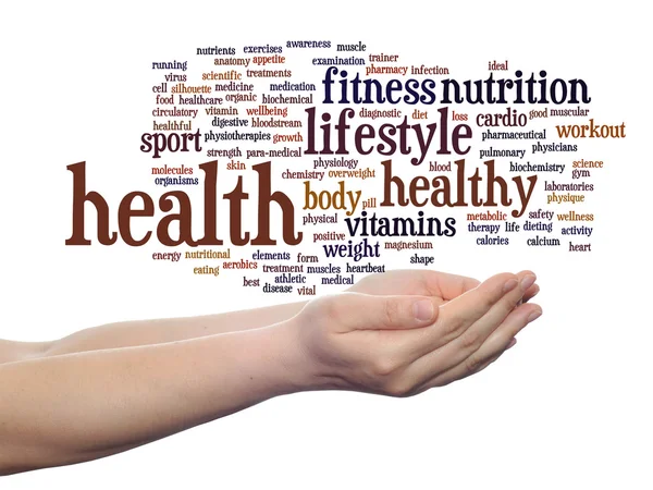 Health word cloud — Stock Photo, Image