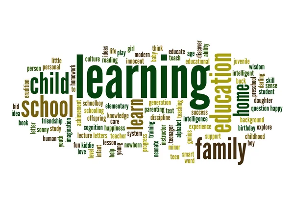 Onderwijs word cloud — Stockfoto