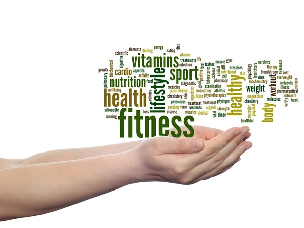 Health word cloud — Stock Photo, Image