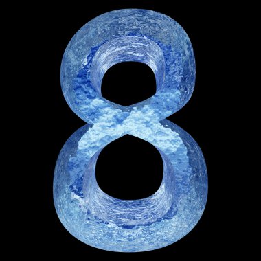 Su buz yazı tipi bölümü 